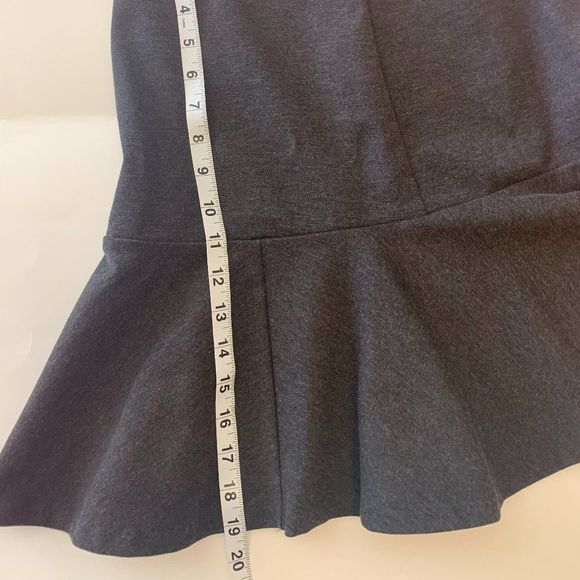 Daisy Fuentes Gray Career Flare skirt - Picture 7 of 7